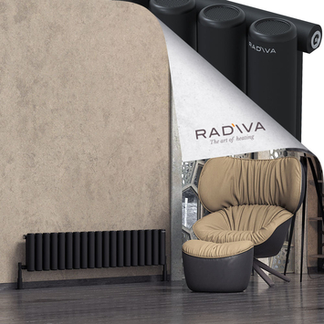 Radiva - Mati Radiateur En Aluminium 300x1402 Noir
