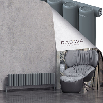 Radiva - Mati Radiateur En Aluminium 300x1476 Anthracite