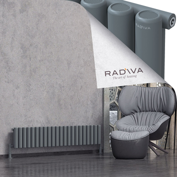 Radiva - Mati Radiateur En Aluminium 300x1624 Anthracite