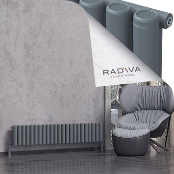 Radiva - Mati Radiateur En Aluminium 300x1698 Anthracite