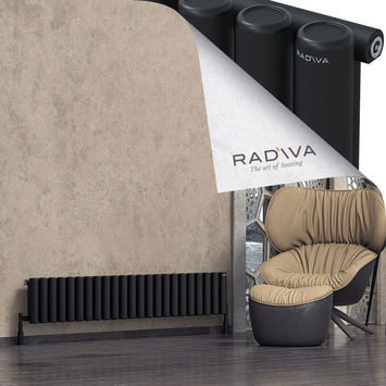 Radiva - Mati Radiateur En Aluminium 300x1698 Noir