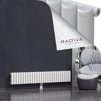 Mati Radiateur En Aluminium 300x1994 Blanc - Thumbnail