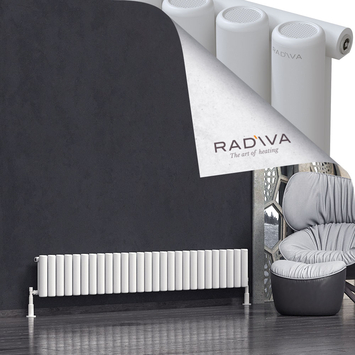 Radiva - Mati Radiateur En Aluminium 300x1994 Blanc