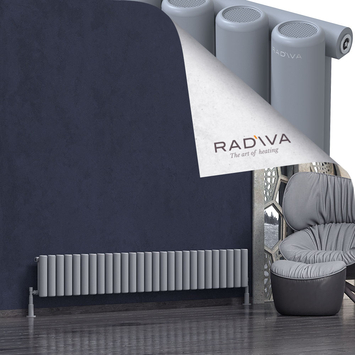 Radiva - Mati Radiateur En Aluminium 300x1994 Gris