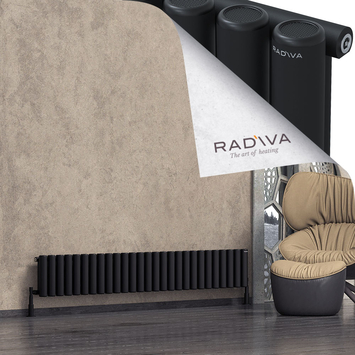 Radiva - Mati Radiateur En Aluminium 300x1994 Noir