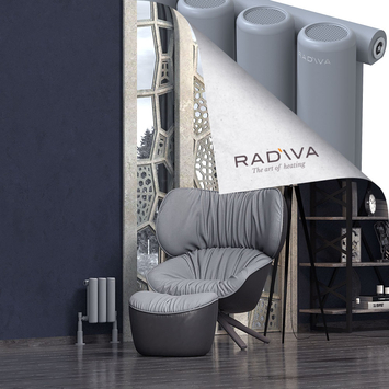 Radiva - Mati Radiateur En Aluminium 300x218 Gris