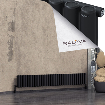 Radiva - Mati Radiateur En Aluminium 300x2290 Noir