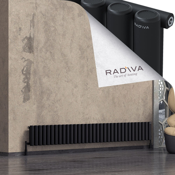 Radiva - Mati Radiateur En Aluminium 300x2438 Noir