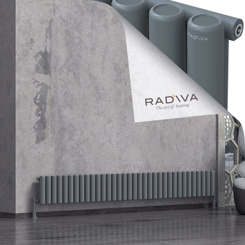 Radiva - Mati Radiateur En Aluminium 300x2512 Anthracite