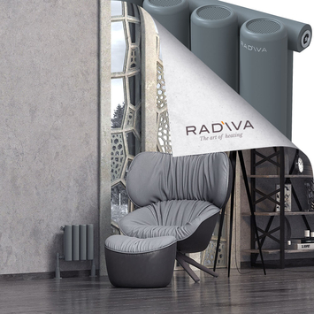 Radiva - Mati Radiateur En Aluminium 300x292 Anthracite
