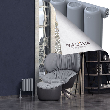 Radiva - Mati Radiateur En Aluminium 300x292 Gris
