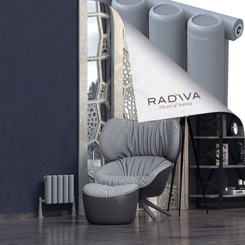 Radiva - Mati Radiateur En Aluminium 300x366 Gris