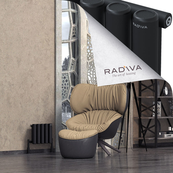 Radiva - Mati Radiateur En Aluminium 300x366 Noir