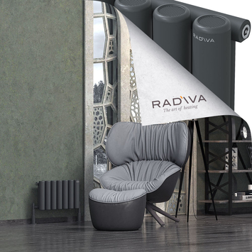 Radiva - Mati Radiateur En Aluminium 300x514 Anthracite Foncé