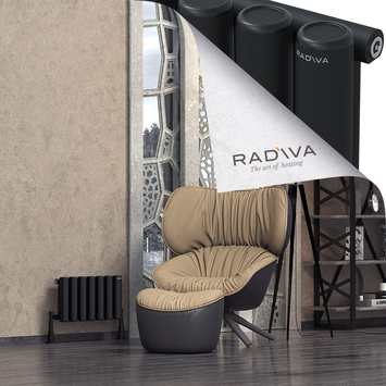 Radiva - Mati Radiateur En Aluminium 300x514 Noir