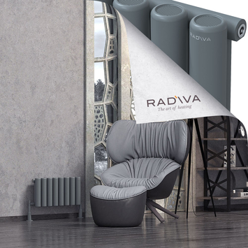 Radiva - Mati Radiateur En Aluminium 300x588 Anthracite