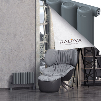 Radiva - Mati Radiateur En Aluminium 300x662 Anthracite