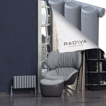 Radiva - Mati Radiateur En Aluminium 300x662 Gris