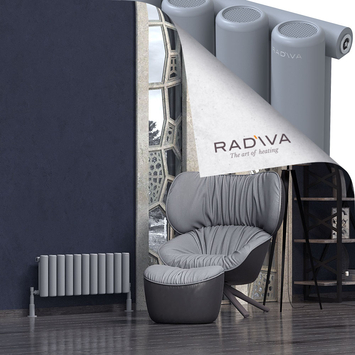 Radiva - Mati Radiateur En Aluminium 300x810 Gris