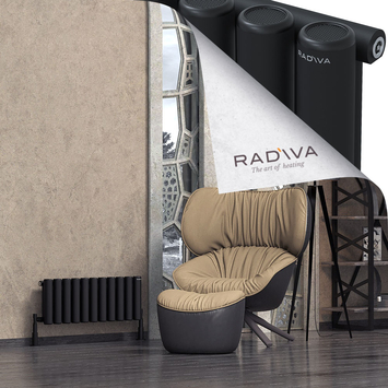 Radiva - Mati Radiateur En Aluminium 300x810 Noir