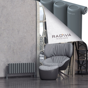 Radiva - Mati Radiateur En Aluminium 300x958 Anthracite