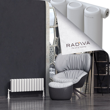 Radiva - Mati Radiateur En Aluminium 300x958 Blanc