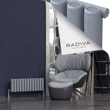 Radiva - Mati Radiateur En Aluminium 300x958 Gris