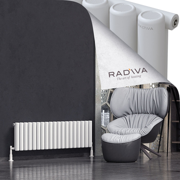 Radiva - Mati Radiateur En Aluminium 400x1402 Blanc