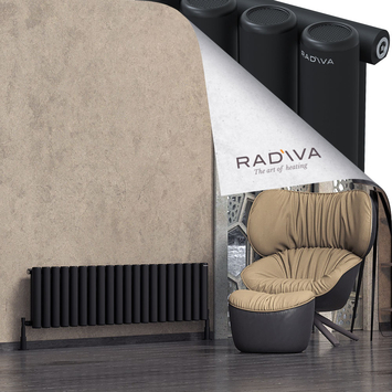 Radiva - Mati Radiateur En Aluminium 400x1476 Noir