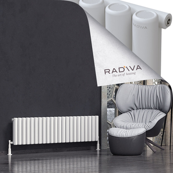Radiva - Mati Radiateur En Aluminium 400x1624 Blanc