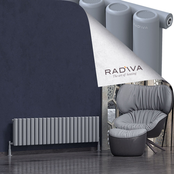 Radiva - Mati Radiateur En Aluminium 400x1624 Gris