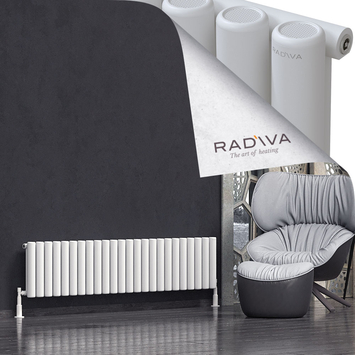 Radiva - Mati Radiateur En Aluminium 400x1772 Blanc