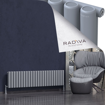 Radiva - Mati Radiateur En Aluminium 400x1772 Gris
