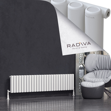 Radiva - Mati Radiateur En Aluminium 400x1920 Blanc