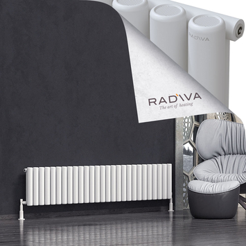 Radiva - Mati Radiateur En Aluminium 400x1994 Blanc