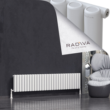 Radiva - Mati Radiateur En Aluminium 400x2068 Blanc