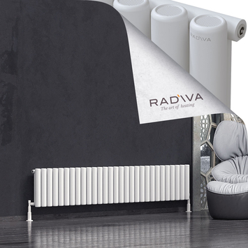 Radiva - Mati Radiateur En Aluminium 400x2142 Blanc