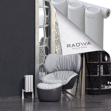 Radiva - Mati Radiateur En Aluminium 400x218 Blanc