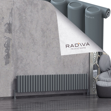 Radiva - Mati Radiateur En Aluminium 400x2216 Anthracite