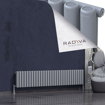 Radiva - Mati Radiateur En Aluminium 400x2216 Gris