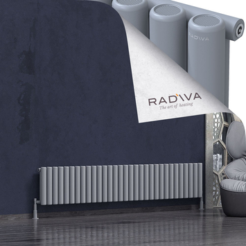 Radiva - Mati Radiateur En Aluminium 400x2290 Gris