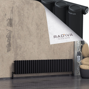 Radiva - Mati Radiateur En Aluminium 400x2290 Noir