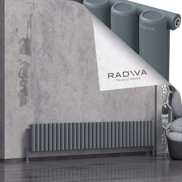 Radiva - Mati Radiateur En Aluminium 400x2364 Anthracite