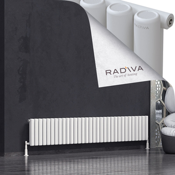 Radiva - Mati Radiateur En Aluminium 400x2364 Blanc