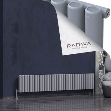 Radiva - Mati Radiateur En Aluminium 400x2364 Gris