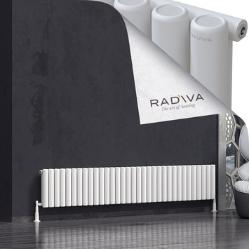 Radiva - Mati Radiateur En Aluminium 400x2438 Blanc