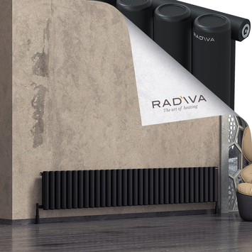 Radiva - Mati Radiateur En Aluminium 400x2438 Noir