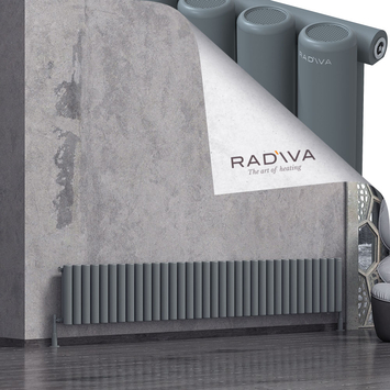 Radiva - Mati Radiateur En Aluminium 400x2512 Anthracite