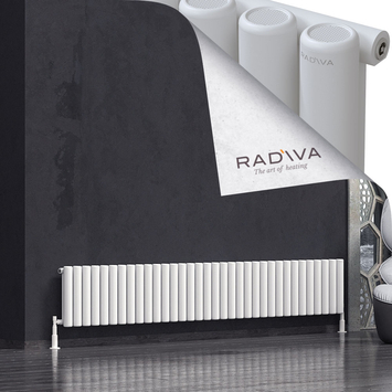 Radiva - Mati Radiateur En Aluminium 400x2512 Blanc