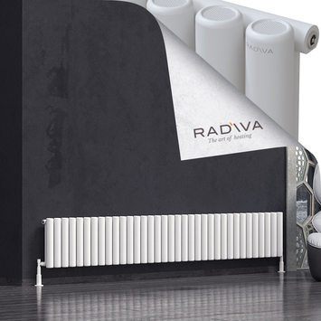 Radiva - Mati Radiateur En Aluminium 400x2586 Blanc